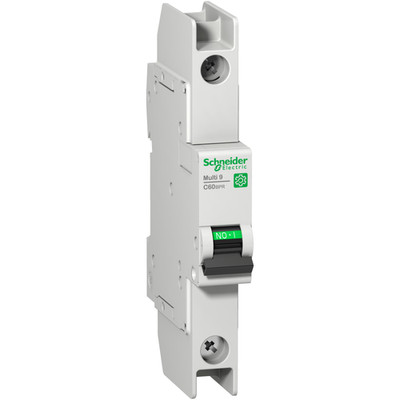 Schneider Electric M9F52163 Multi9 C60BPR 1P C 63A MCB