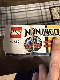 LEGO Ninjago: Nindroid Mechdragon (70725) - New Sealed Rebooted Evil Sensei Wu