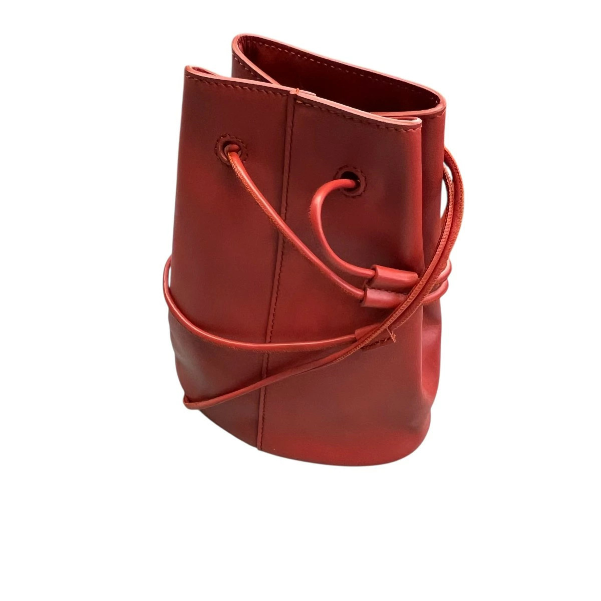JIL SANDER CLIMB DRAWSTRING Pouch Red [Review] - image 2
