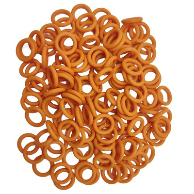 #ad 100 Pack 1 4 Inch Pressure Washer Quick Coupler O Rings Orange Seal Kits $18.42