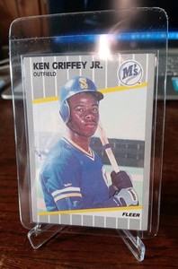 1989 Fleer - Ken Griffey Jr #548 Glossy (RC)
