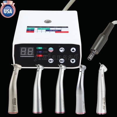 Dental Electric LED Micro Motor / 1:1 1:5 1:4.2 Contra Angles
