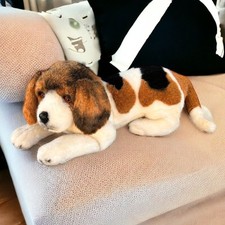 EUC YOMIKO Stuffed Animal Original VINTAGE RUSS Beagle Dog Puppy 15 inches