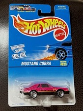  1996 Hot Wheels Mustang Cobra Pink-black Wchrome Lace 623 