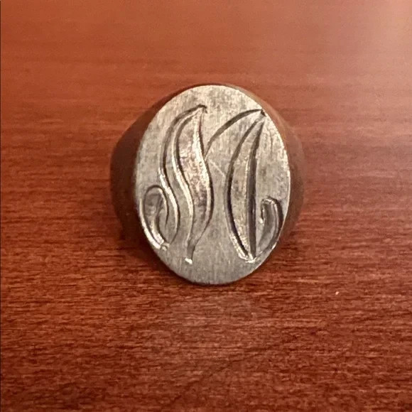Monogram M Ring - image 1