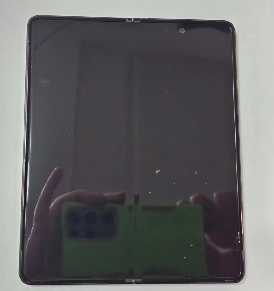 Samsung Galaxy Z Fold3 F926U Inner Main Screen AMOLED Black OEM Original GOOD - Image 3 of 4
