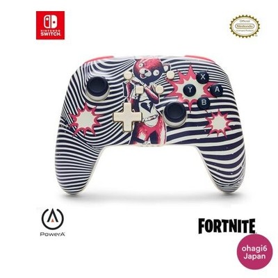 PowerA Wireless Controller Nintendo Switch Fortnite Cuddle Team Leader