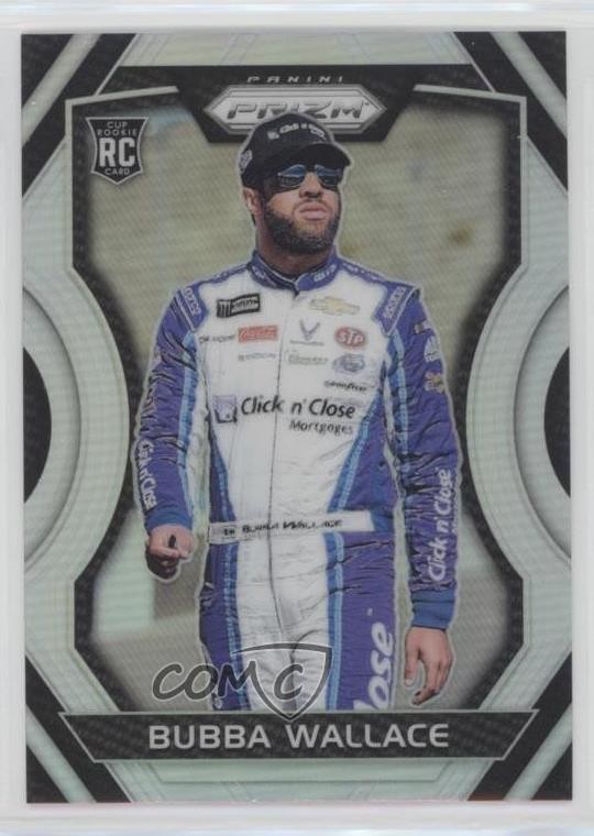 2018 Panini Prizm Silver Prizm Bubba Wallace #11 00mo