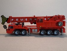 Siku 4010 / 4110 Faun Autokran "Feuerwehr", Vitrinenmodell