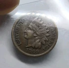 1909-S Indian Cent F - VF Uncertified