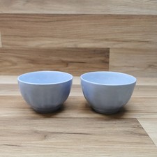 Set of 2  J G Meakin Celeste Pastel Blue Small Sugar Bowls