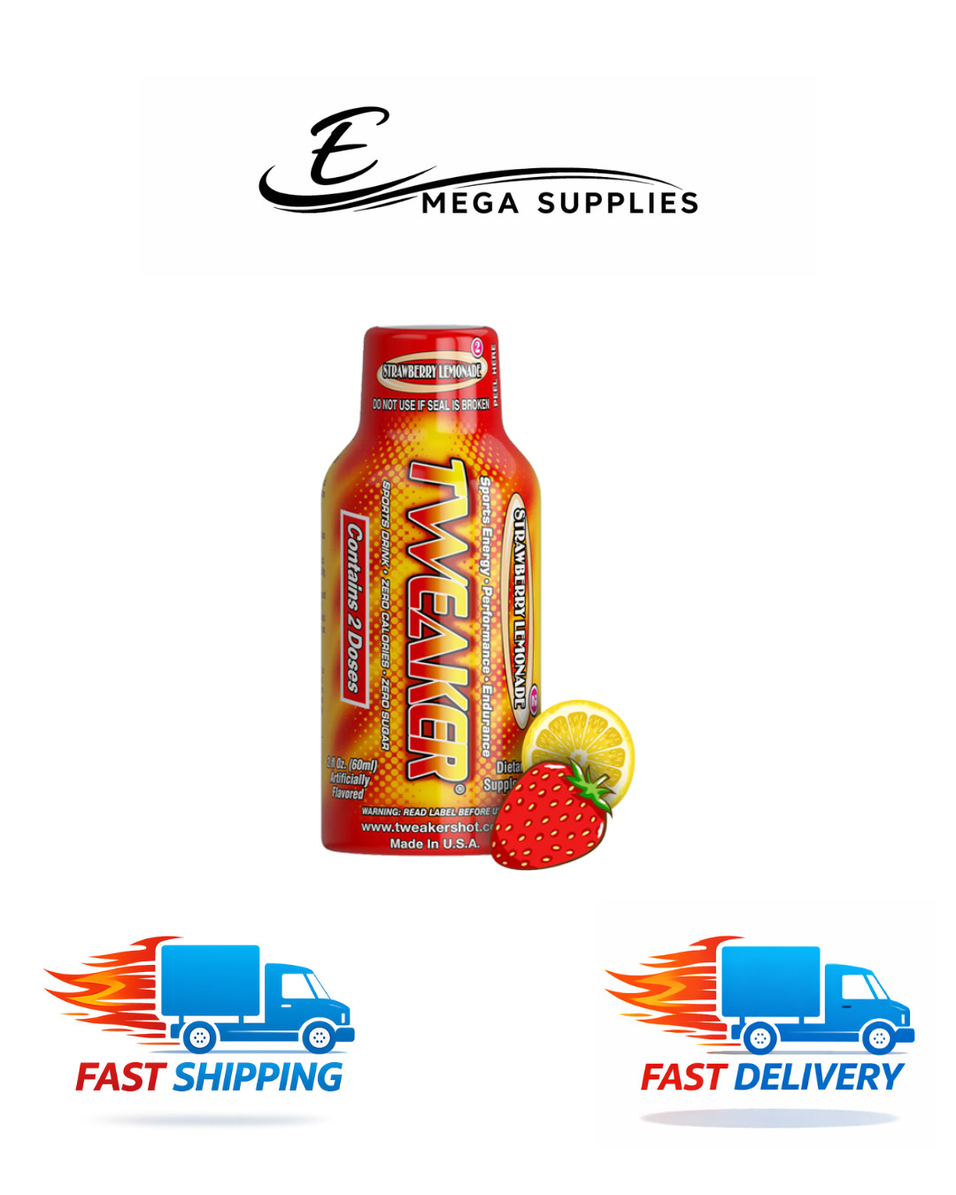 TWEAKER STRAWBERRY LEMONADE 2FL OZ 12 PACK