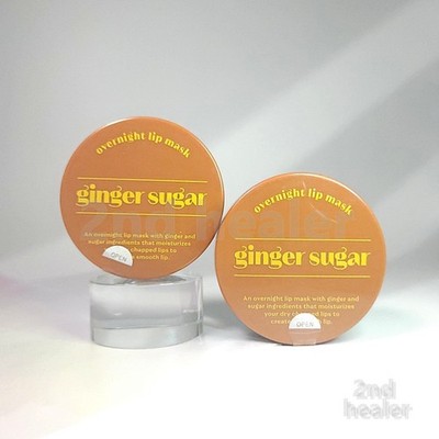 ETUDE Ginger Sugar Overnight Lip Mask 23g x 2pcs Moisturizing Lip Care K-Beauty