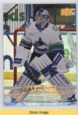 2025-26 Series 1 Young Guns Silver Foil Nikita Tolopilo #221 Rookie RC READ o7m