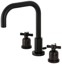 Kingston Brass FSC893.ZX Millennium 1.2 GPM Widespread Bathroom - Bronze