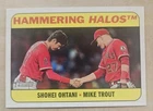 2018 Topps Heritage High Number - Combo Cards Mike Trout, Shohei Ohtani #CC-1...