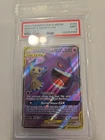 Pokemon Gengar & Mimikyu GX Full Art Holo Card 164/181 Sm-Team Up PSA 9