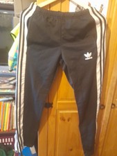 adidas side poppers tracksuit bottoms