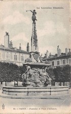 54 NANCY FONTAINE ET PLACE D ALLIANCE