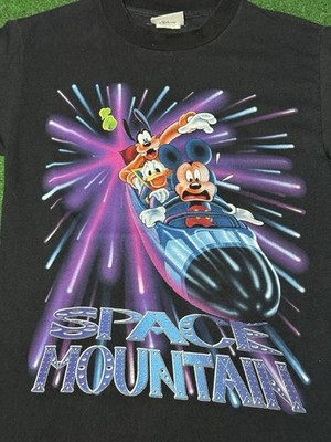 CRAZY 90s Space Mountain Disney World vintage T-shirt Disneyland