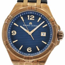Maurice Lacroix Ai1028-Brz01-420-1 Aikon Bronze Date Quartz Men'S