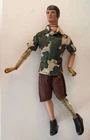 GI Joe Adventure Team Mike Powers Atomic Man 12" Figure with accessories.