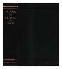 Conger, George Pewrrigo A Natürlich IN Philosophy / Conger Erste E