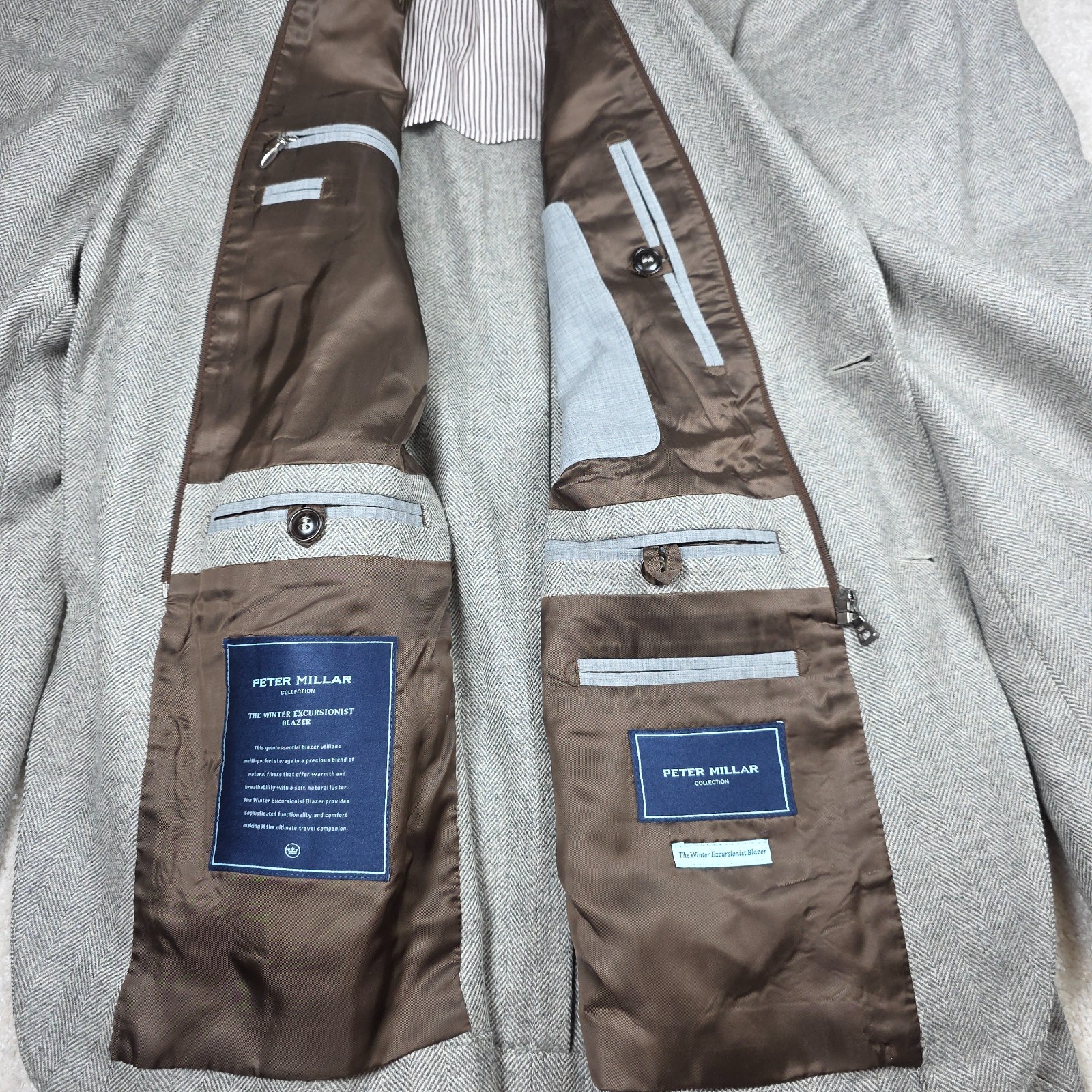 Peter Millar Winter Excursionist Blazer Mens 44R … - image 9