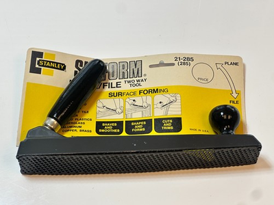 #ad #ad Stanley Tools USA 21 285 Surform Hardened Steel Blade File Plane NEW Old Stock $64.99