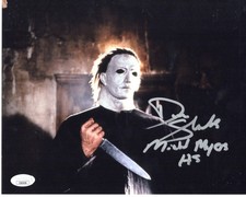 Don Shanks signed 8x10 Photo Halloween 5 The Revenge of Michael Myers JSA