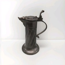 Zinn Zinnkanne Kanne ca. 30 cm hoch