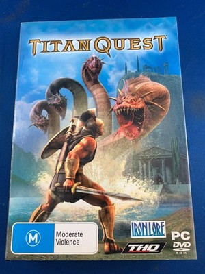 Titan Quest (PC DVD-Rom Game) BOX + MANUAL + MEDIA