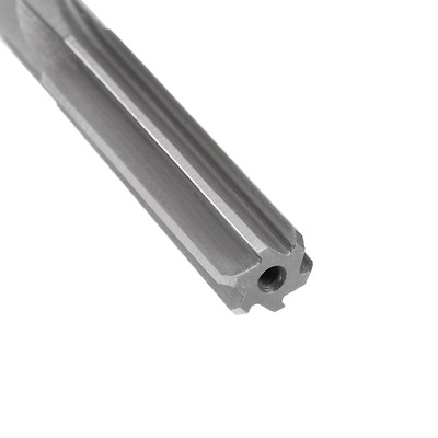 10mm Chucking Reamer H7 HSS Lathe Machine Reamer 6 Straight Flutes