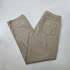 Boden pantalone chino uomo taglia W34R 100% cotone gamba dritta beige elegante