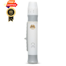 One Step Lancing Device Pen, 5 Depth Settings, Less Pain Design, Blood... 