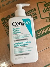2 Pack CeraVe Blemish Control Cleanser 8oz Salicylic Acid Oil Control Acne Skin