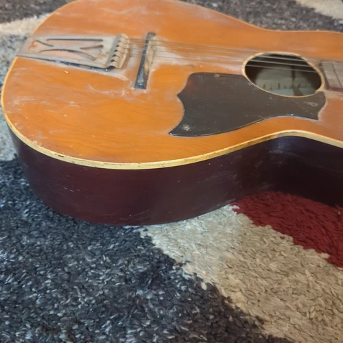 Stella Harmony Acoustic Guitar Vintage - Picture 9 of 15