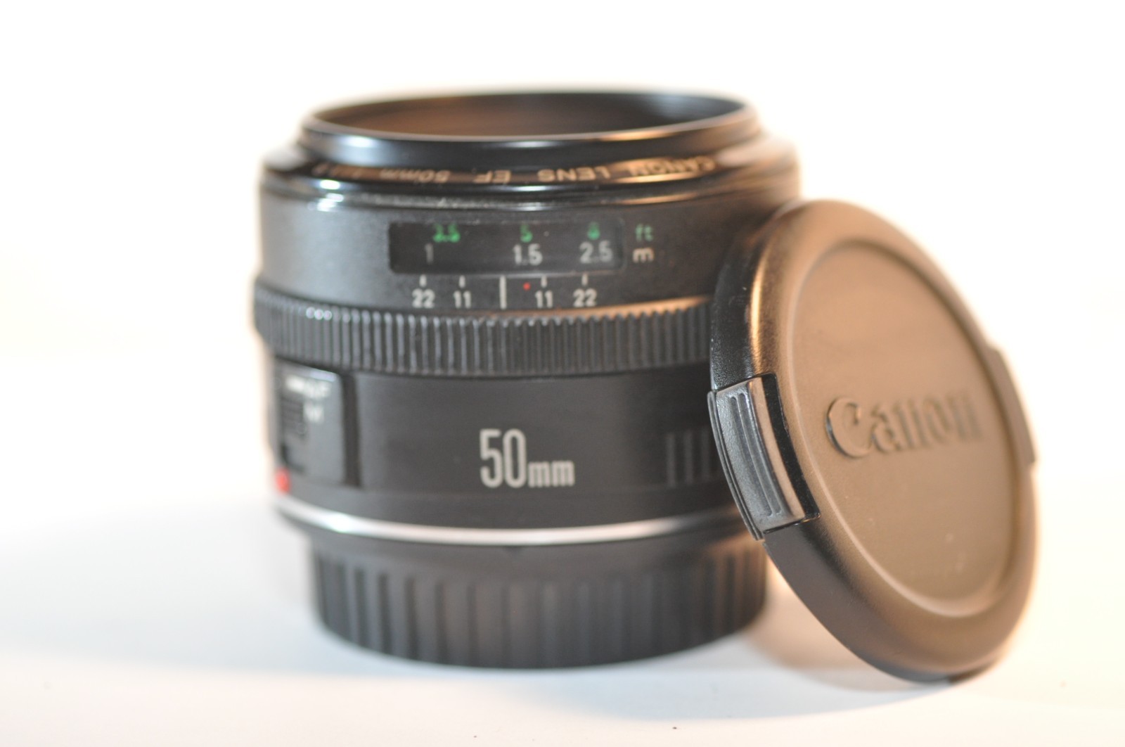 Canon EOS EF 50mm f/1.8 FX PRIME lens mark I for EOS A2 Elan T8 T7 90D 7D 5D 6D