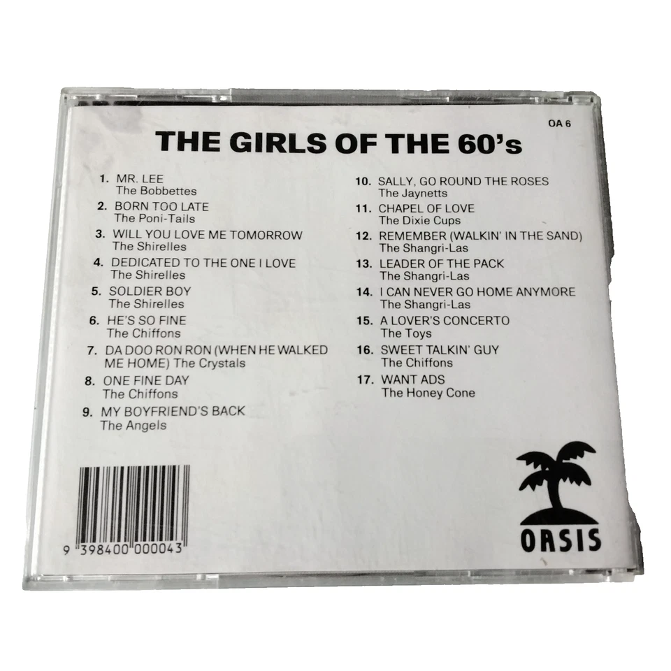60's girls of the sixties pop CD album compilation 17 tracks - image 2 of 4