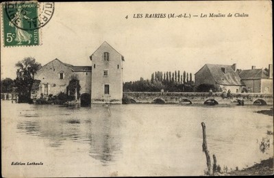 Ak Les Rairies Maine-et-Loire, Les Moulins de Chalou - 3014801