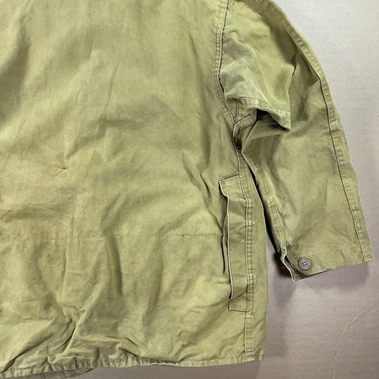 Vtg 60s Bullseye Bill Hunting Jacket Tan Duck Canvas - Mens L - like carhartt - product detail image 13