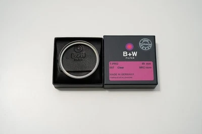 B + W 49mm T-Pro 007 Clear MRC Nano Filter - 1097732 - Image 1 of 2