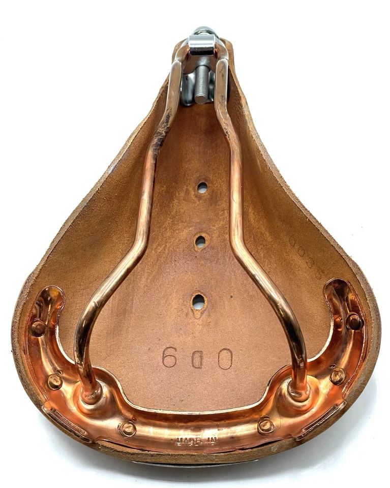 Sillín de cuero Brooks Champion Special B17 hecho a mano en Inglaterra Foto 2 de 4