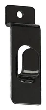 Lot of 100 Notch Hooks Hook Slatwall Slat Wall Picture Frame Photo Hanger Black
