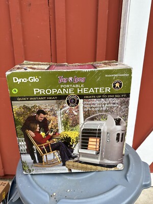Dyna-Glo Tag A Long RMC-8000PGH Portable Gas Fired Propane Heater NOB