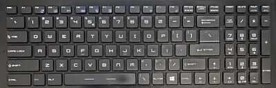 MSI GL72 | GE72 | GP72 GAMING LAPTOP KEYBOARD SINGLE REPLACEMENT KEYS KEYCAPS
