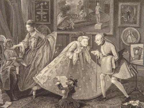 1833 William Hogarth Illustrated ART Political Hudibras Rakes Progress 2v SET - Picture 18 of 24