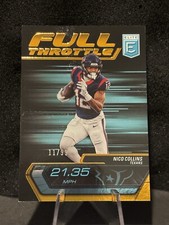 2024 Panini Donruss Elite - Full Throttle Orange #25 Nico Collins /99