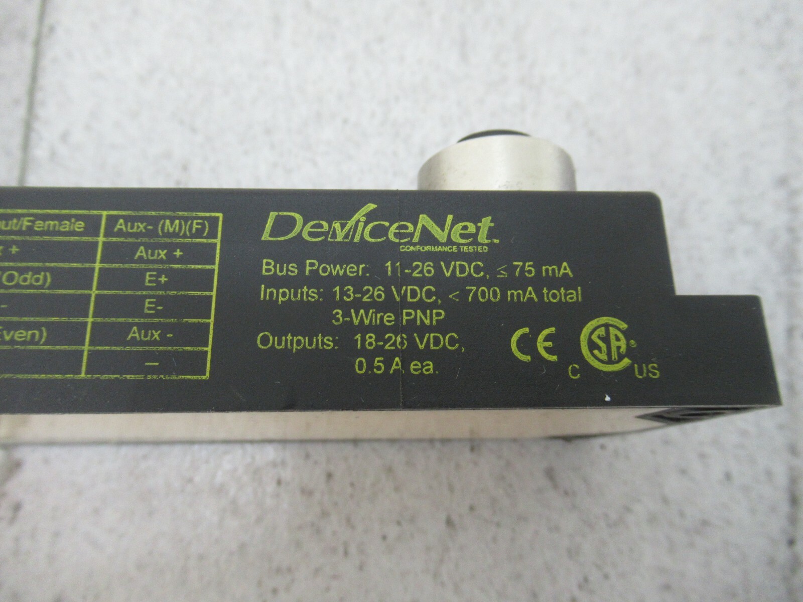 Turck 1-800-544-7769 Connection Module Interface 16In Or Out Station ...