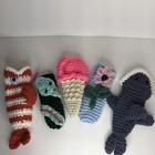 Popsicle Freeze pop Icee Gogurt  Holder Pan Handle Cover Crochet Handmade Cute